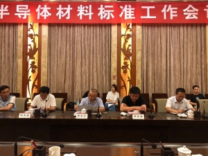 半導(dǎo)體材料標準工作會議在湖北宜昌順利召開